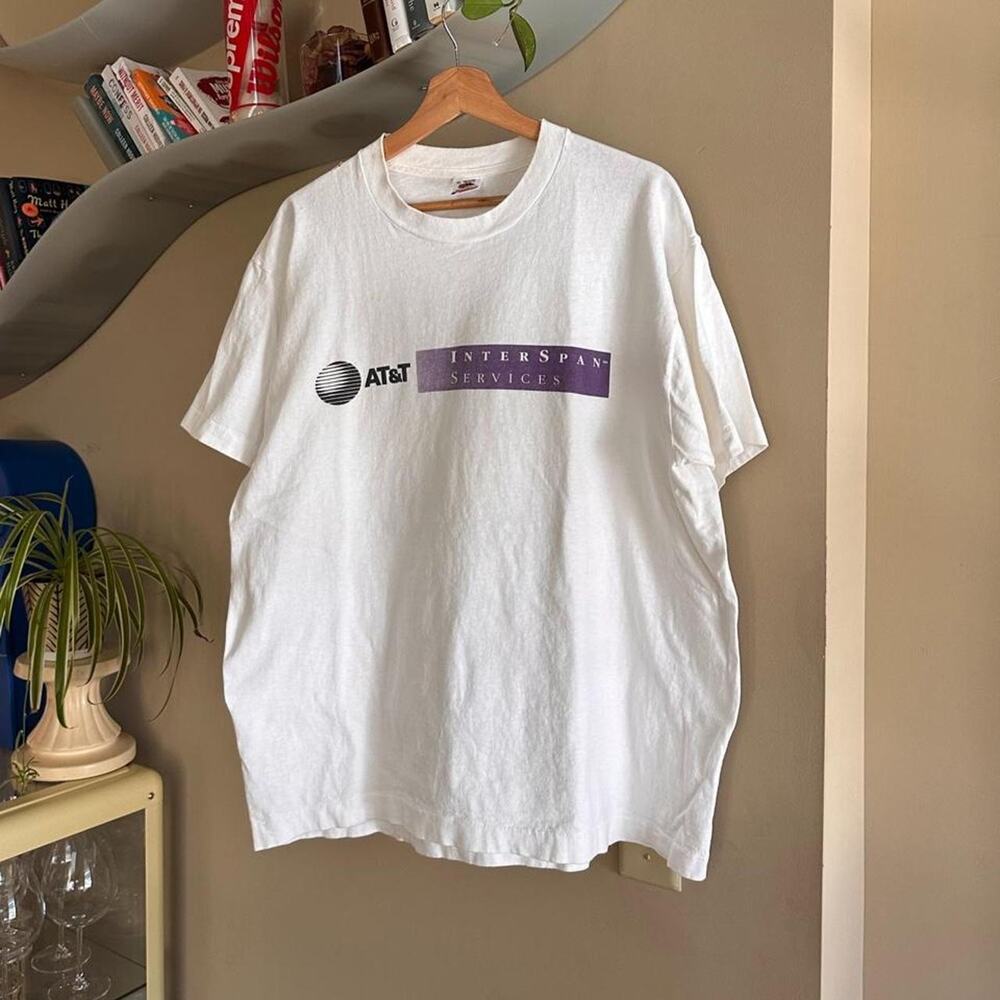 Vintage 90s AT&T InterSpan Services Promo Shirt